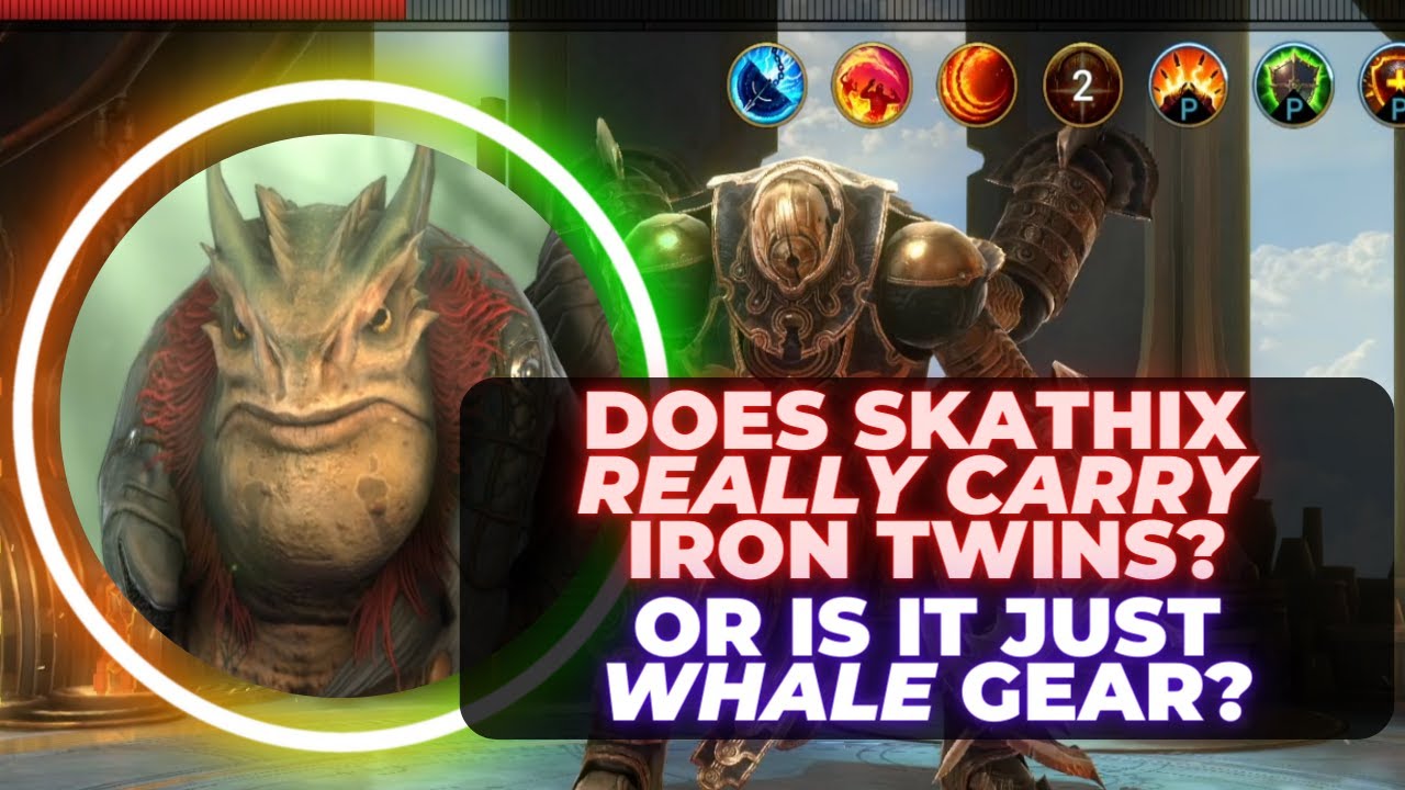 Skathix Carries Iron Twins 15? | Normal Account Attempts a Major Creators Team | Raid Shadow Legends