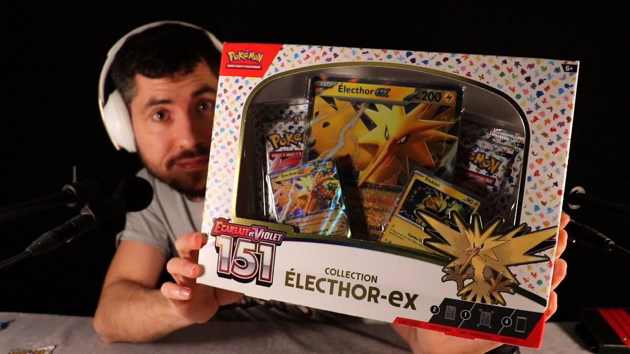 ASMR Coffret Pokemon 151 Electhor REPRINT