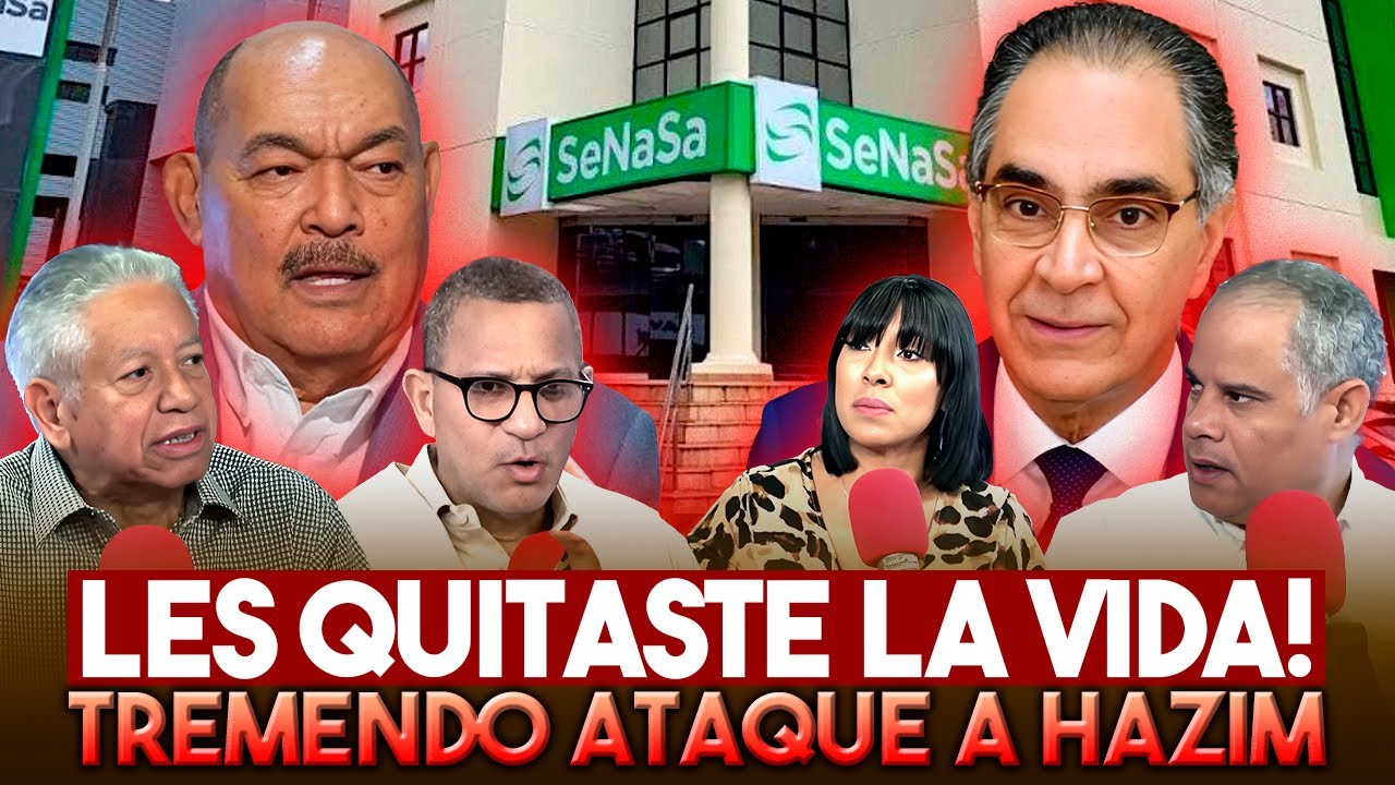 Ramon Alburquerque accuses Santiago Hazim of killing people through Senasa!