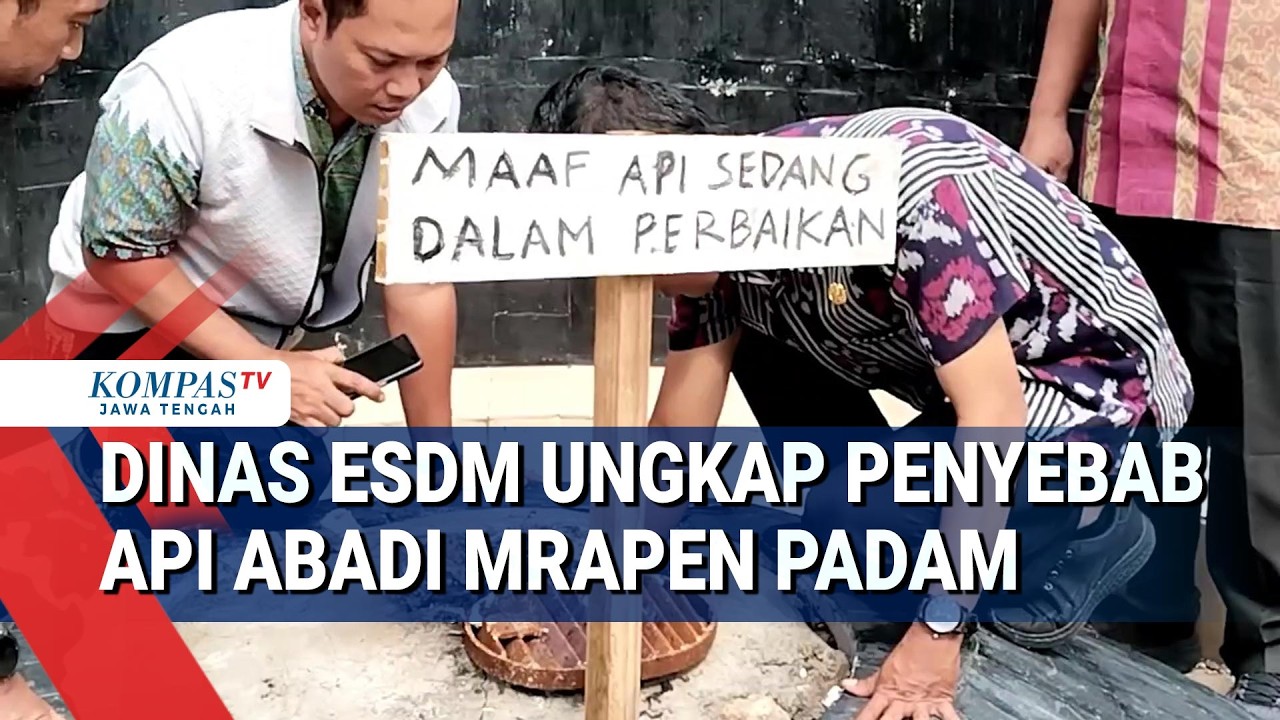 Viral Api Abadi Mrapen Padam, Dinas ESDM Ungkap Penyebabnya