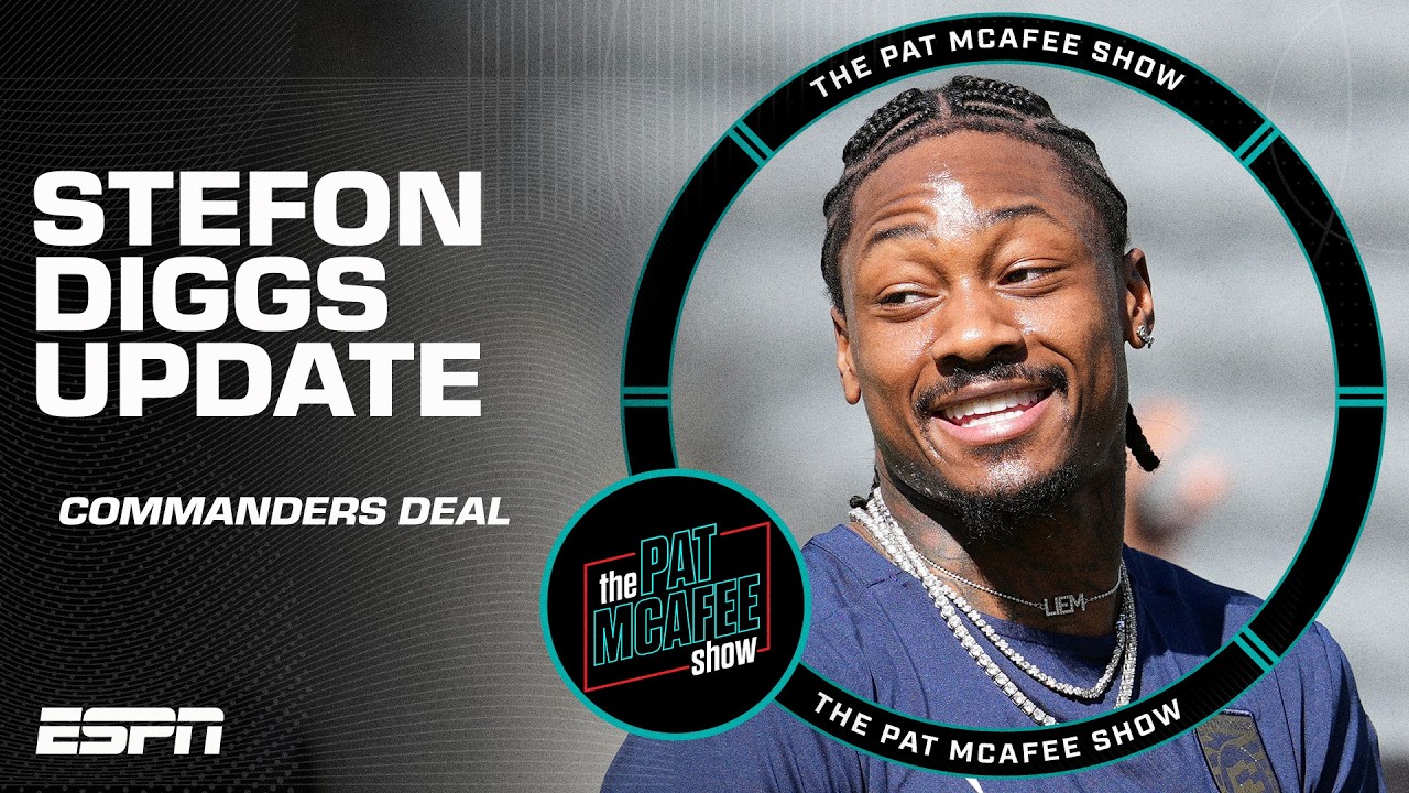Stefon Diggs signing with the Washington Commanders 🚨 | The Pat McAfee Show