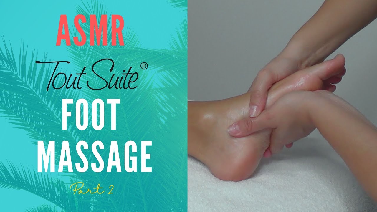 ASMR relaxing foot massage | Masaje relajante de pies con sonido real