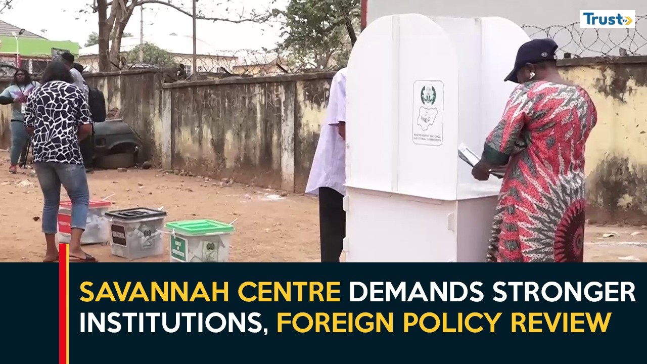 &lrm;Savannah Centre Demands Stronger Institutions, Foreign Policy Review