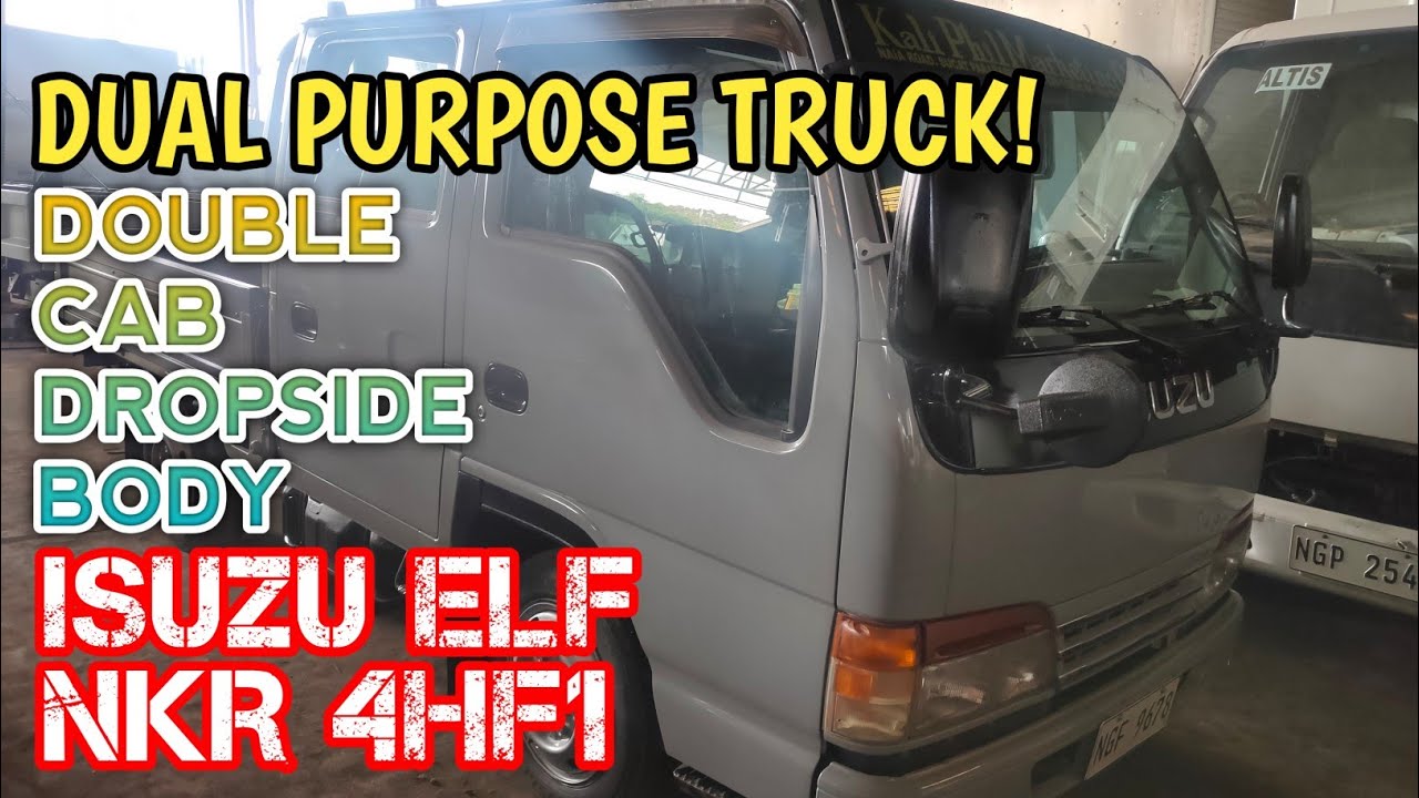 DOUBLE CAB DROPSIDE |&bull;| ISUZU ELF NKR 4HF1