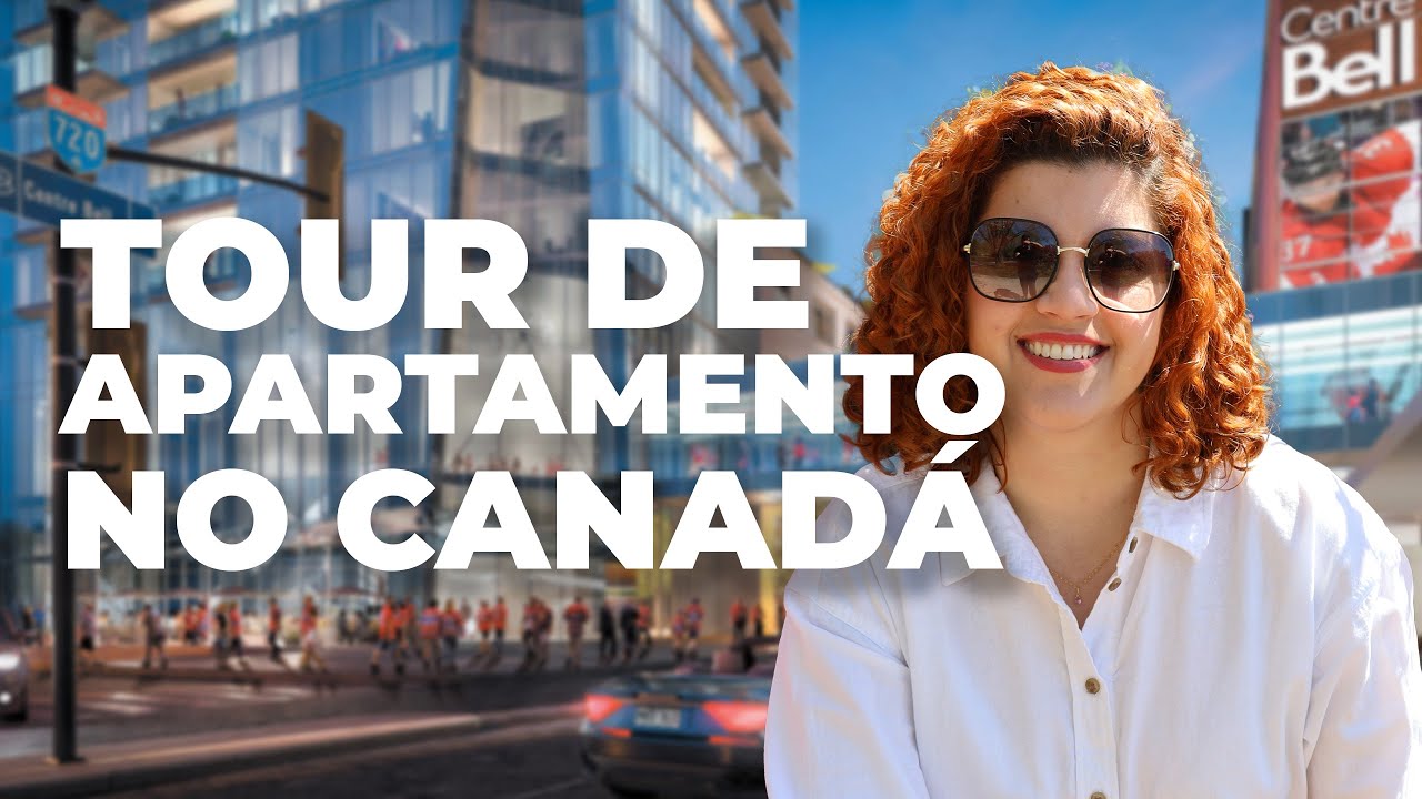 🇨🇦 Como é um apartamento de 1 quarto no centro de Montreal? Conheça o MELHOR prédio de downtown!