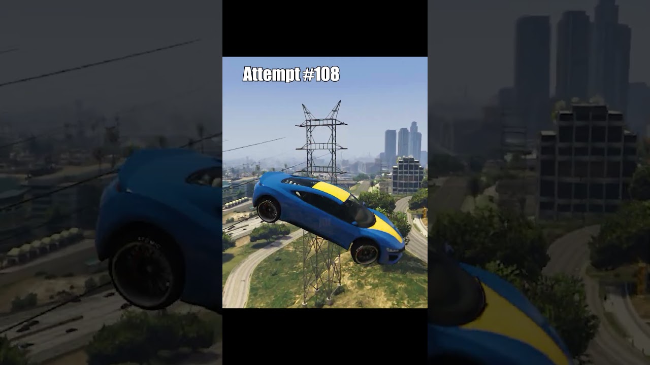 STUNT JUMPS in GTA V PT.66 #gta #gtav #stunts