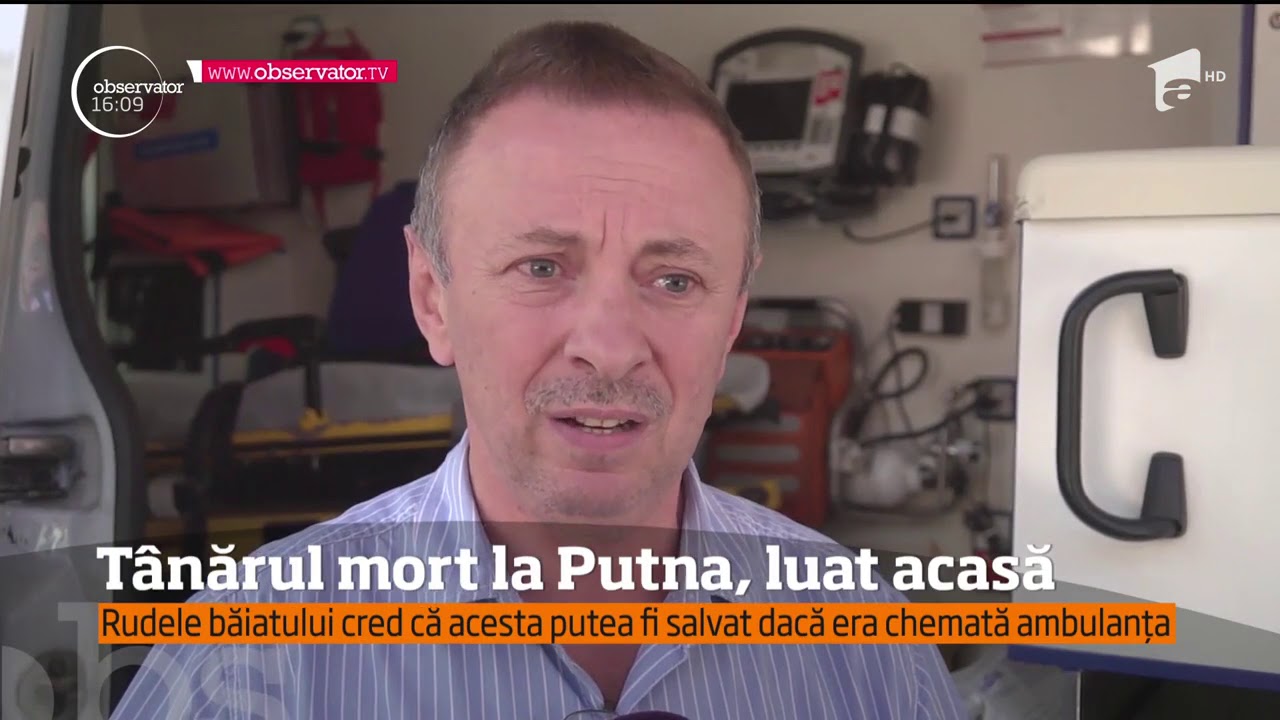 Sebastian, tânărul de 17 ani care a murit după un accident în pivniţa mănăstirii Putna, a fost ...