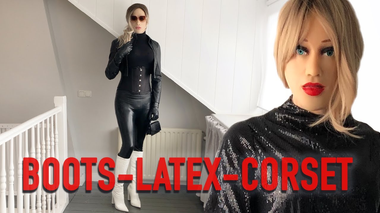 First time in latex! | My Subscribers Choose My Outfit