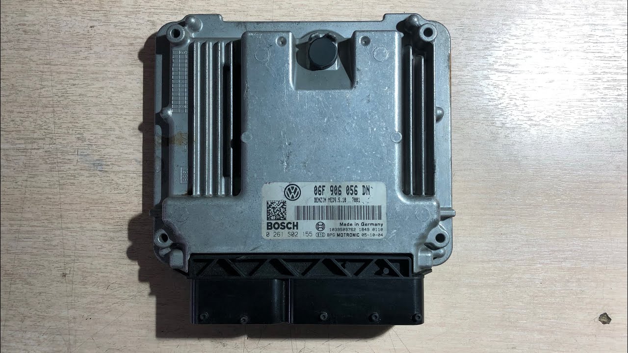 ЭБУ Bosch MED 9.5.10 WV Passat B6 двигатель BLR.Прошивка на Евро-2. Работаем на столе