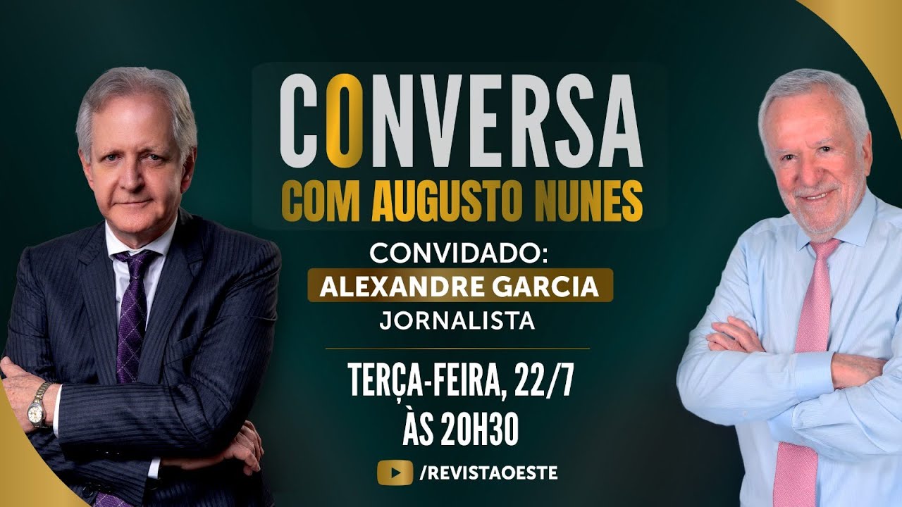 CONVERSA COM ALEXANDRE GARCIA, JORNALISTA