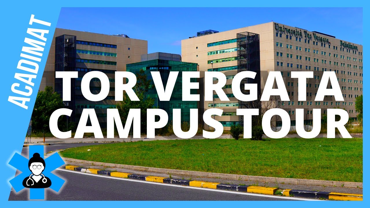 Экскурсия по кампусу Tor Vergata Medicine in English