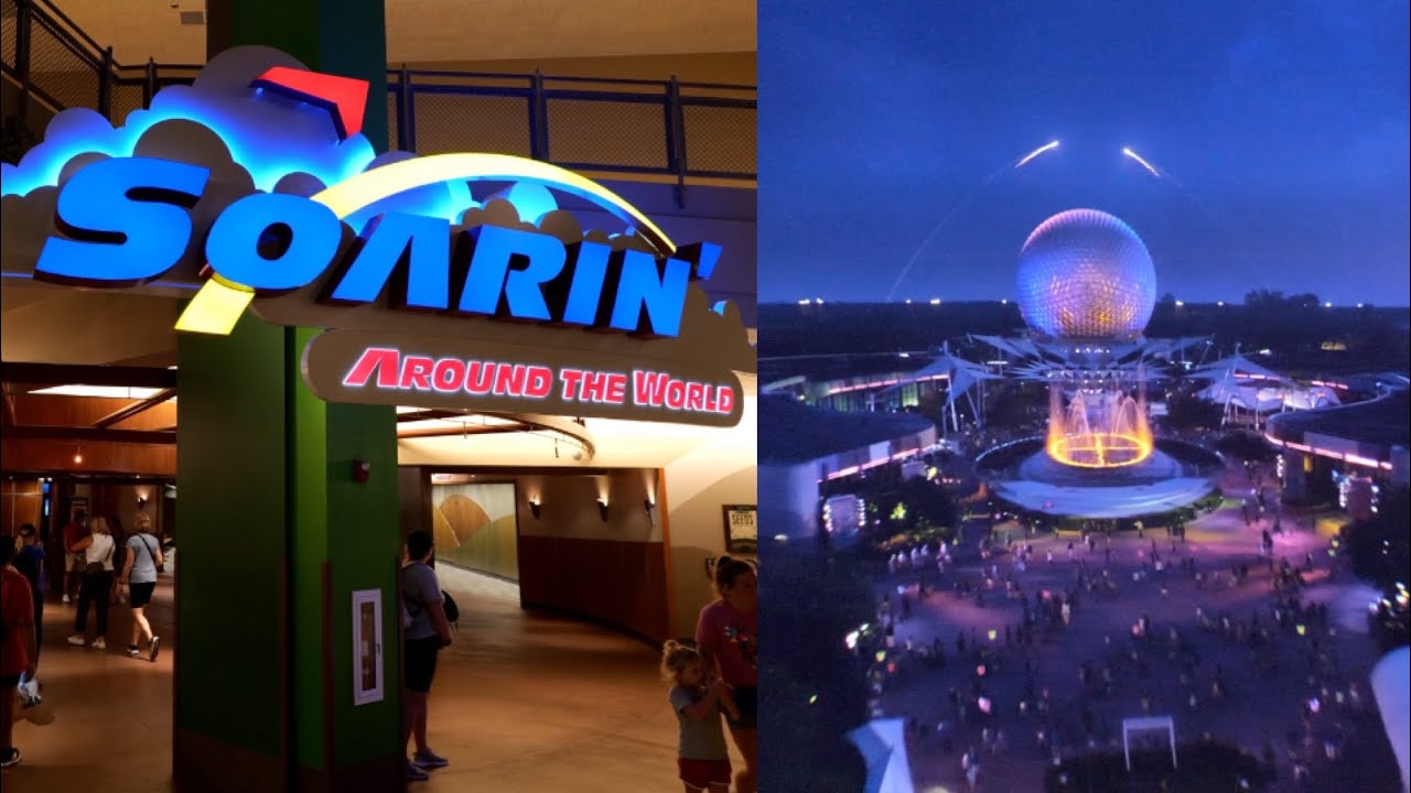 EPCOT Soarin' Around The World 2024 Complete Ride POV Experience in 4K | Walt Disney World Florida