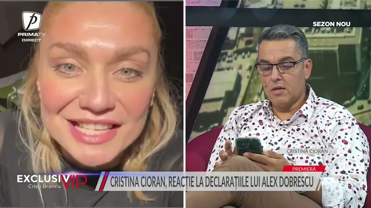 Alex Dobrescu, disperat după Cristina Cioran și fiica lor! Ce spune prezentatoarea