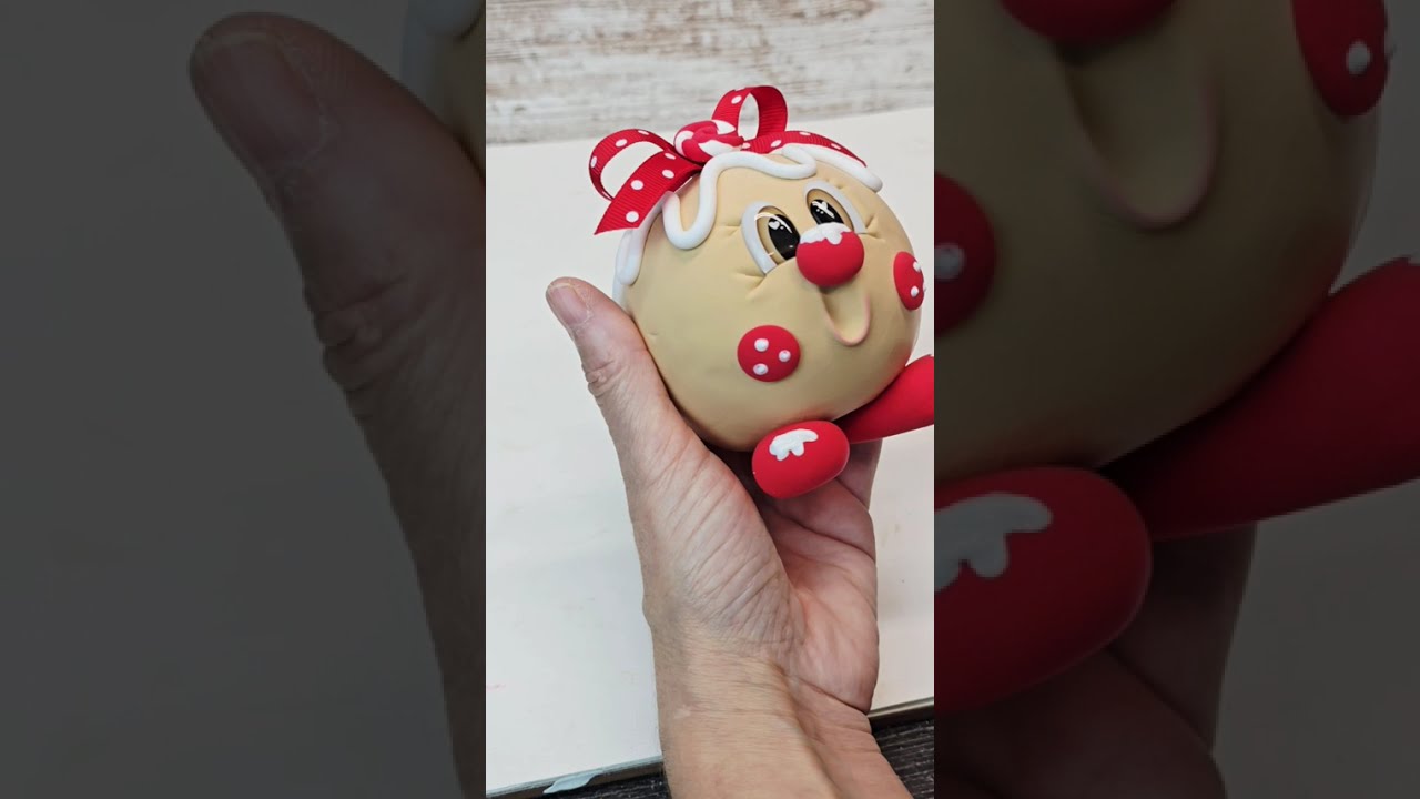 Украшение из пеноглины/имбирного пряника своими руками