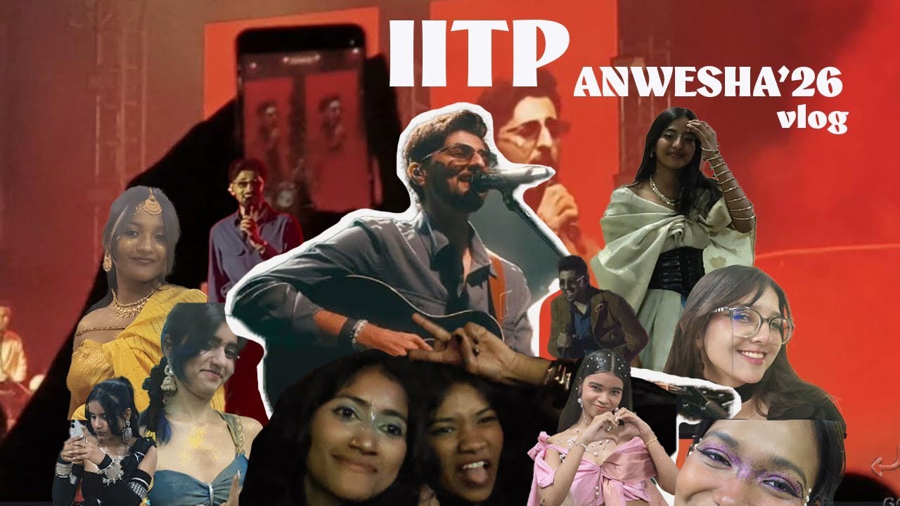 Anwesha IIT Patna vlog | Anwesha fest +Darshan rawal concert | #iitpanwesha #anwesha26 #shreyaa 