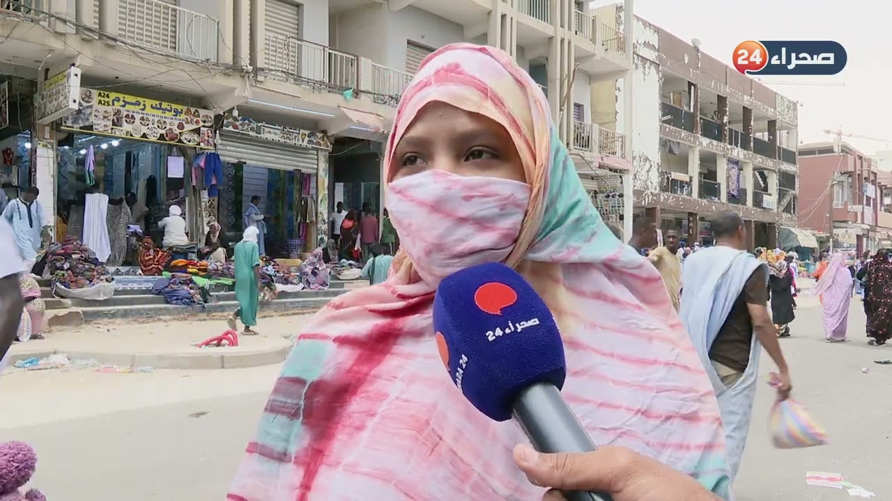 أجواء العيد في السوق المركزي بالعاصمة نواكشوط قبيل عيد الأضحى