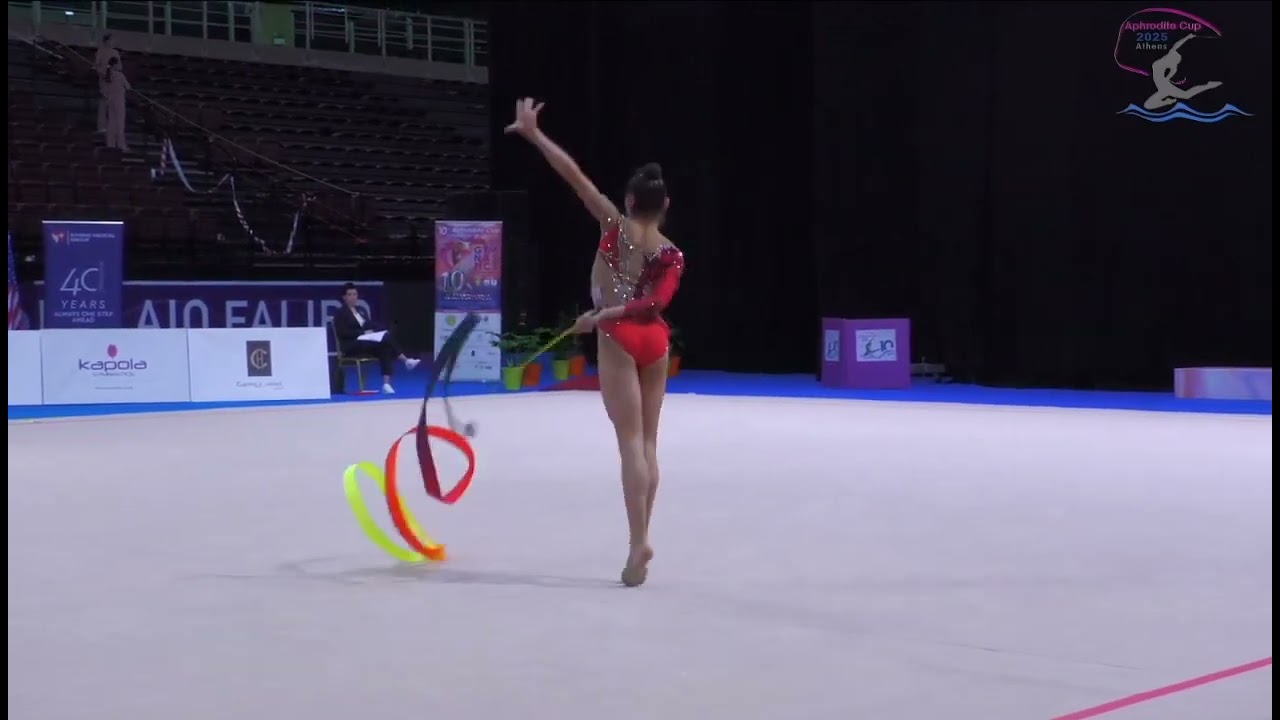 DE LA ROSA Natalie (USA) RIBBON 23,8 - Apparatus Final - Aphrodite Cup 2025