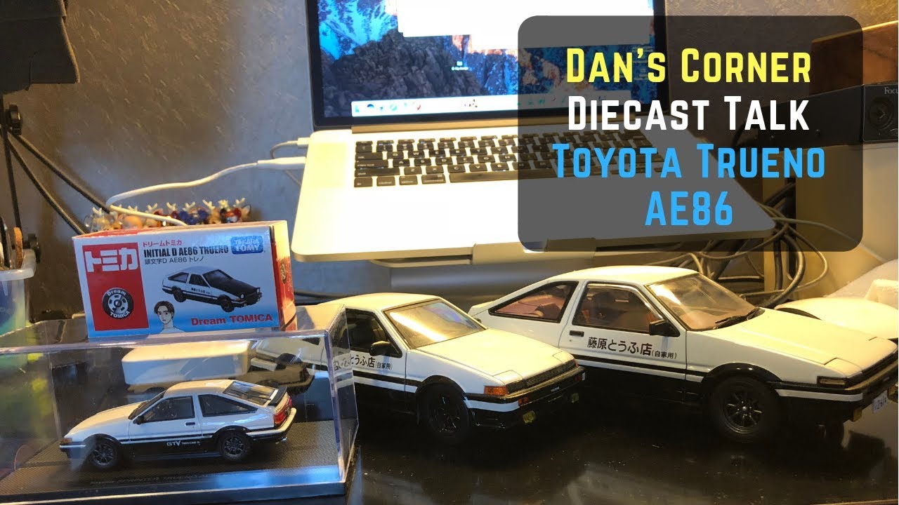 Dan's Corner: Diecast Toyota Trueno AE86