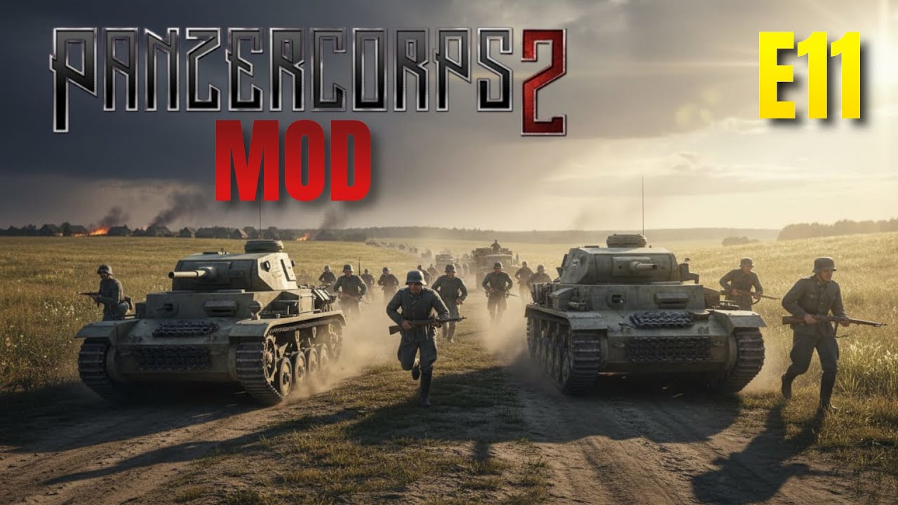 England auf dem Rückzug! | Panzer Corps 2 | E11