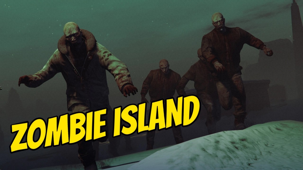 Escaping Zombie Island in GTA 5 RP  - Day 882