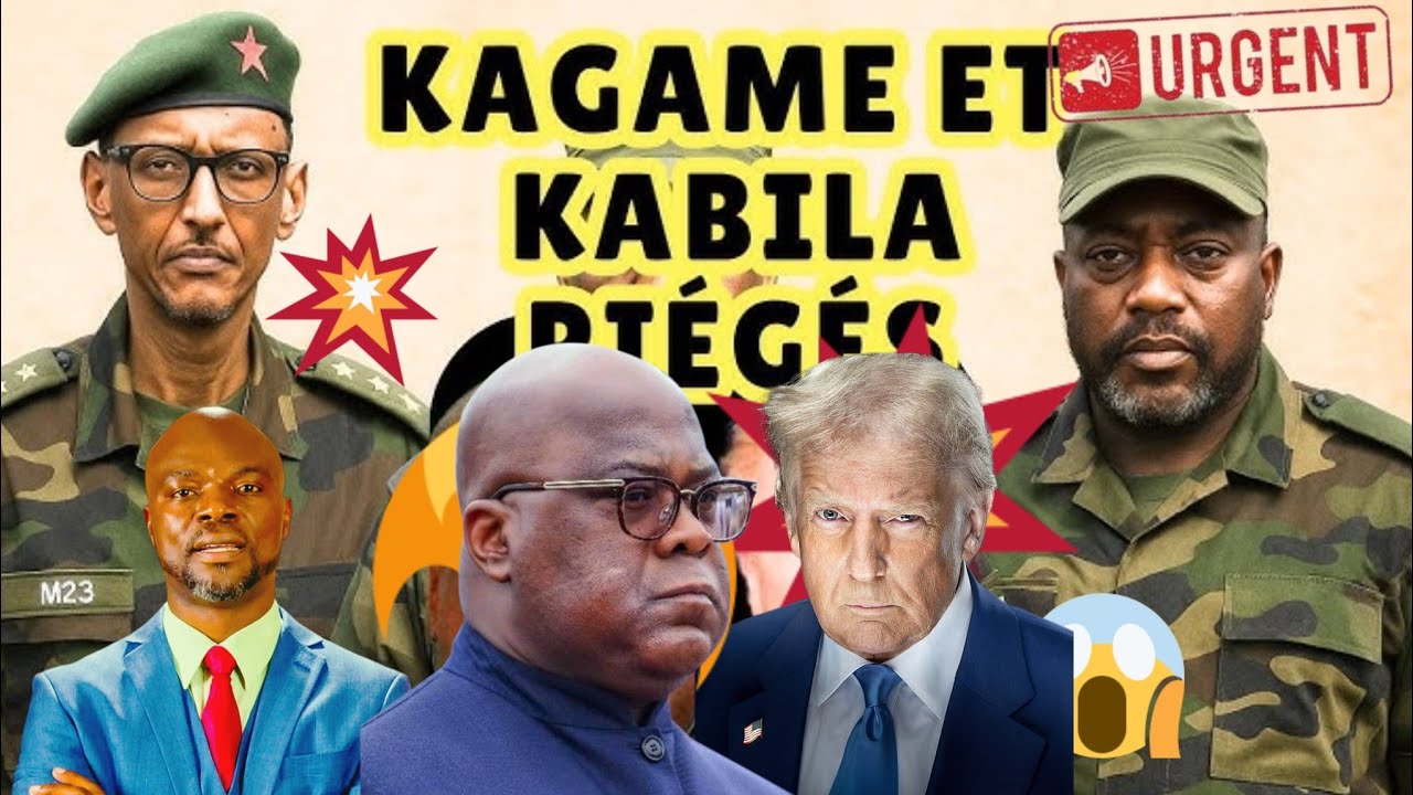 5/3🚨KALONJI:KAGAME ESSOUFFLÉ PAR TRUMP😱JETE L'ÉPONGE ET ABANDONNE M23🔥FATSHI S'ACTIVE ET BLOQUE TOUT