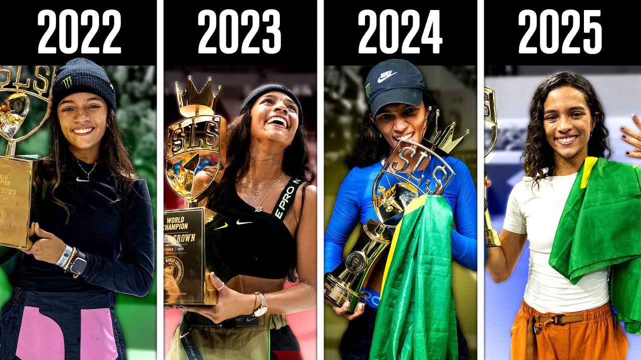 ONLY SKATER TO WIN 4 CONSECUTIVE SLS SUPER CROWNS!! 🏆