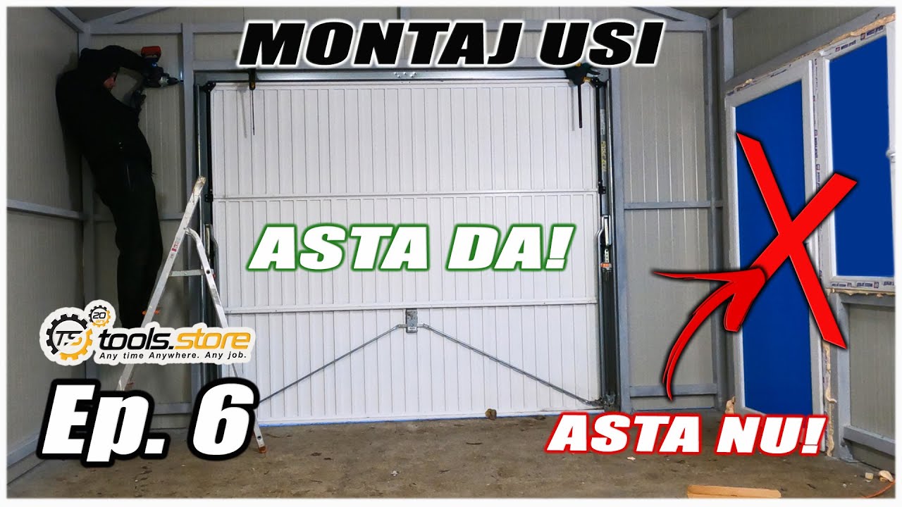 #6 Am montat usile si geamul la atelier! Am luat teapa cu cele din PVC?