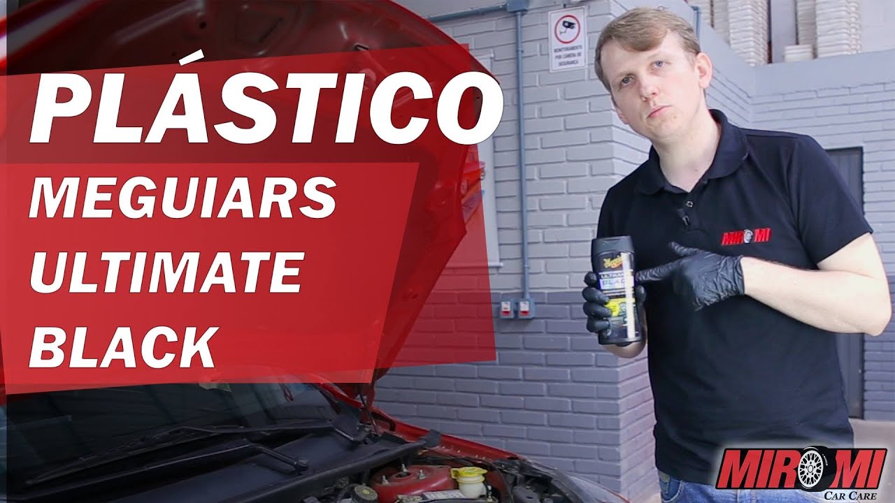Meguiars Ultimate Black, Hidratante de Plástico e Renova Plástico