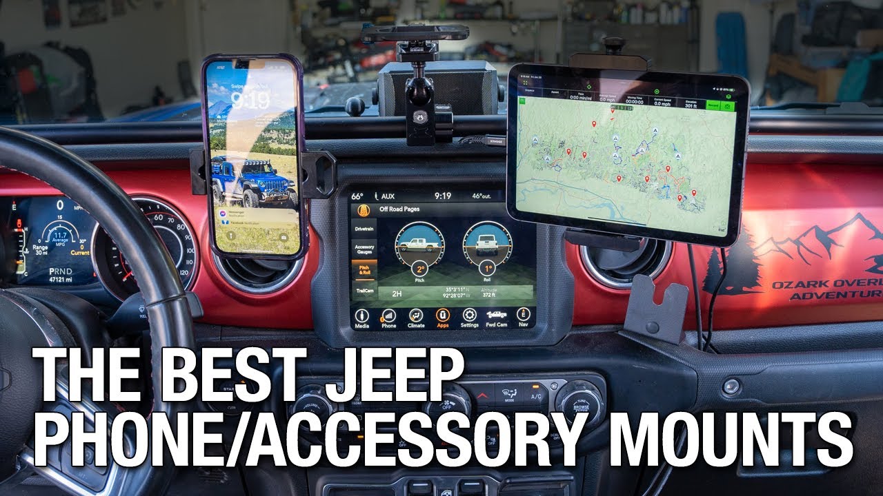 The Best Jeep Phone/Accessory Mounts