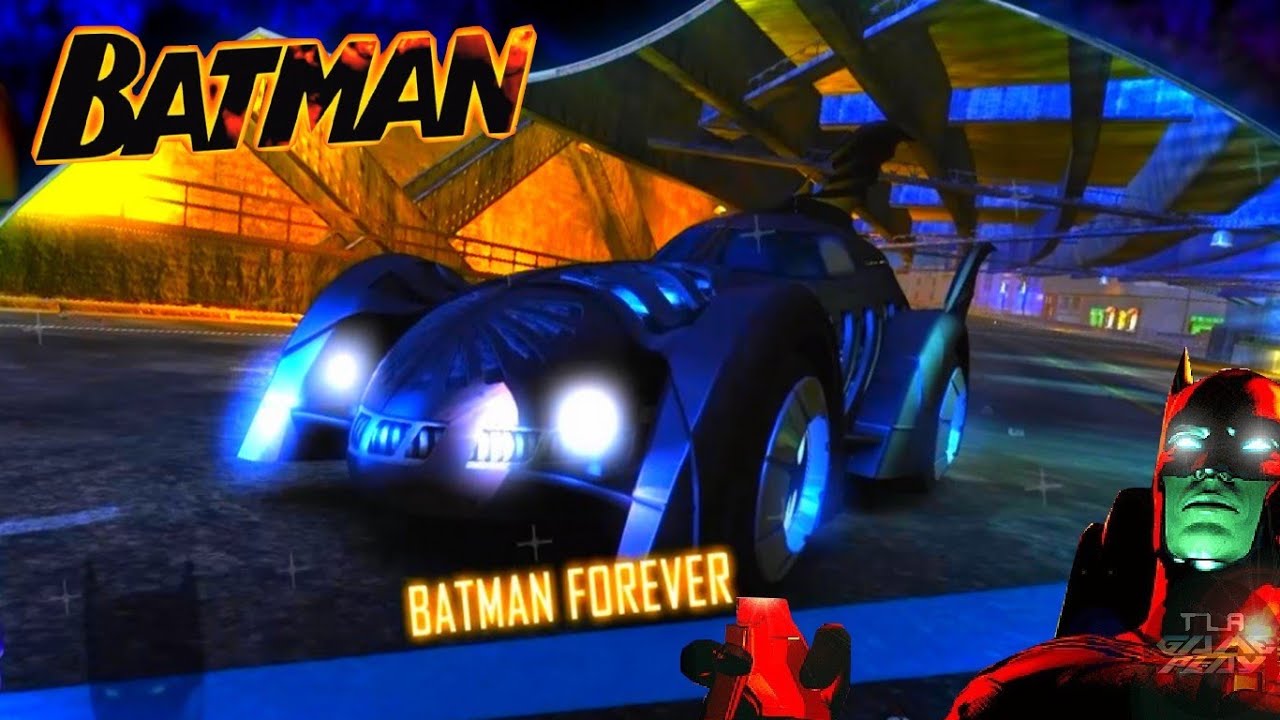 BATMAN Arcade - (The Joker) - Batmobile BATMAN FOREVER - GAMEPLAY