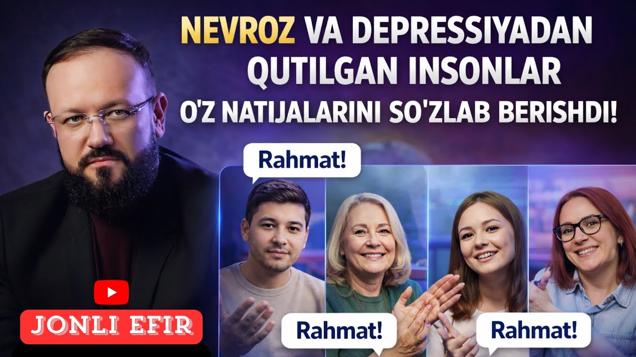Nevroz va Depressiyadan qutilgan insonlar bilan suhbat