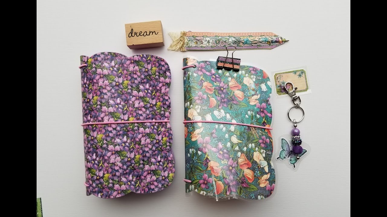 Scalloped Traveler's Notebook:  Fairy TN Part 11