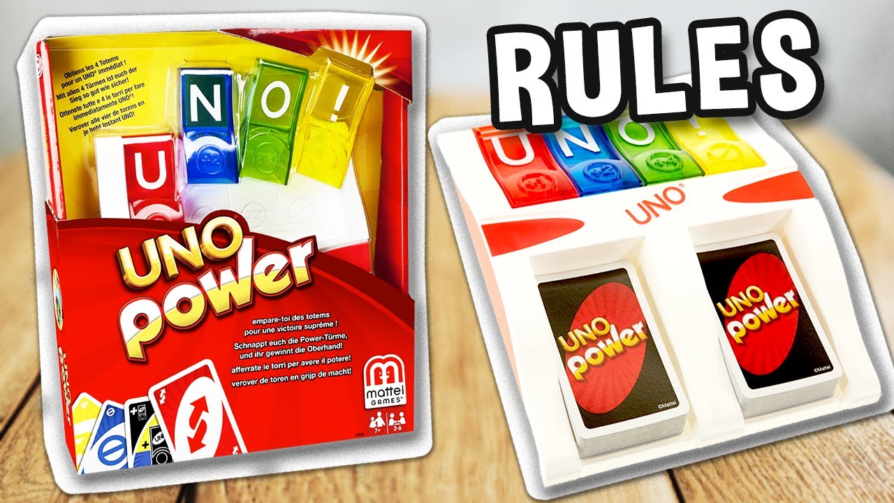 How to play UNO POWER GRAB (official rules, instructions and gameplay) | boardgamesTV x Mattel
