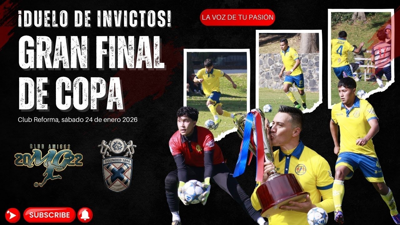 Club Amigos MG vs Reforma Azul Final de Copa