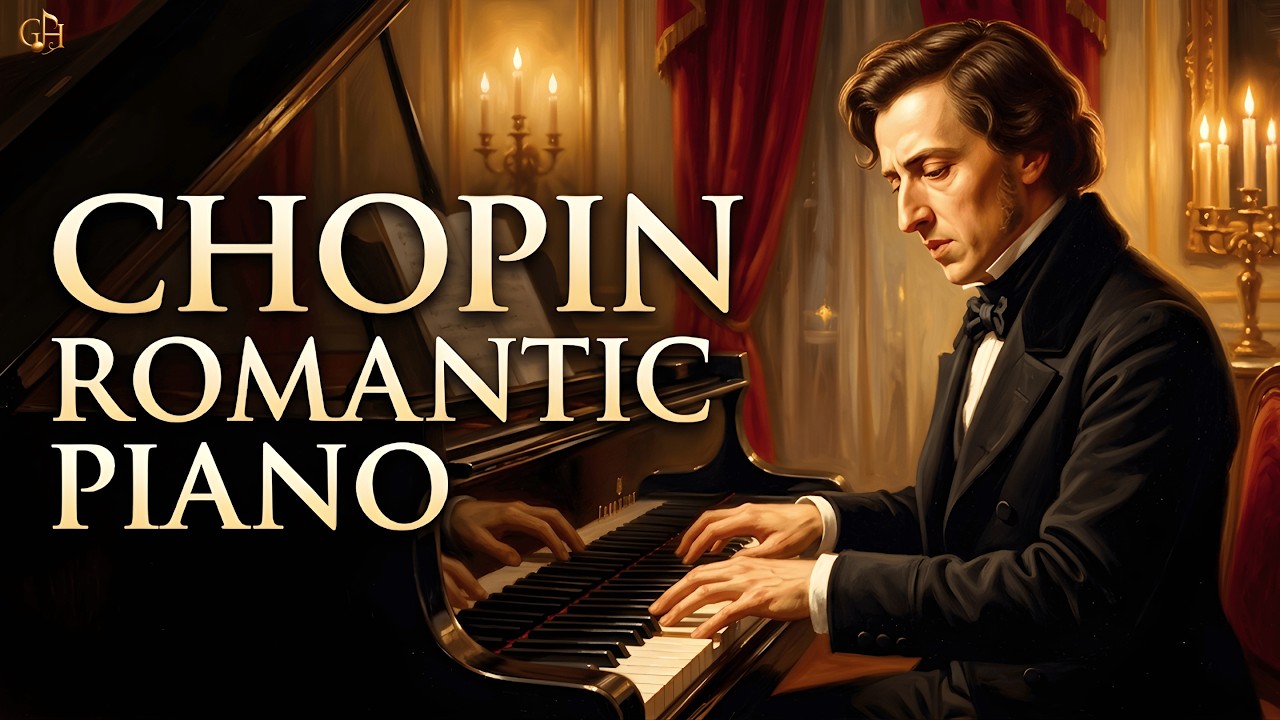 Chopin – Romantic Piano in the Rain | Candlelight Classical Ambience