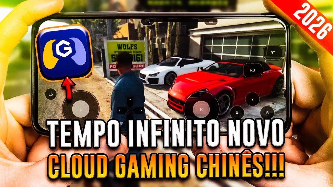 SEM WECHAT✅ SAIU Novo CLOUD GAMING ILIMITADO sem FILA e com HORAS GRÁTIS (GO Cloud game)