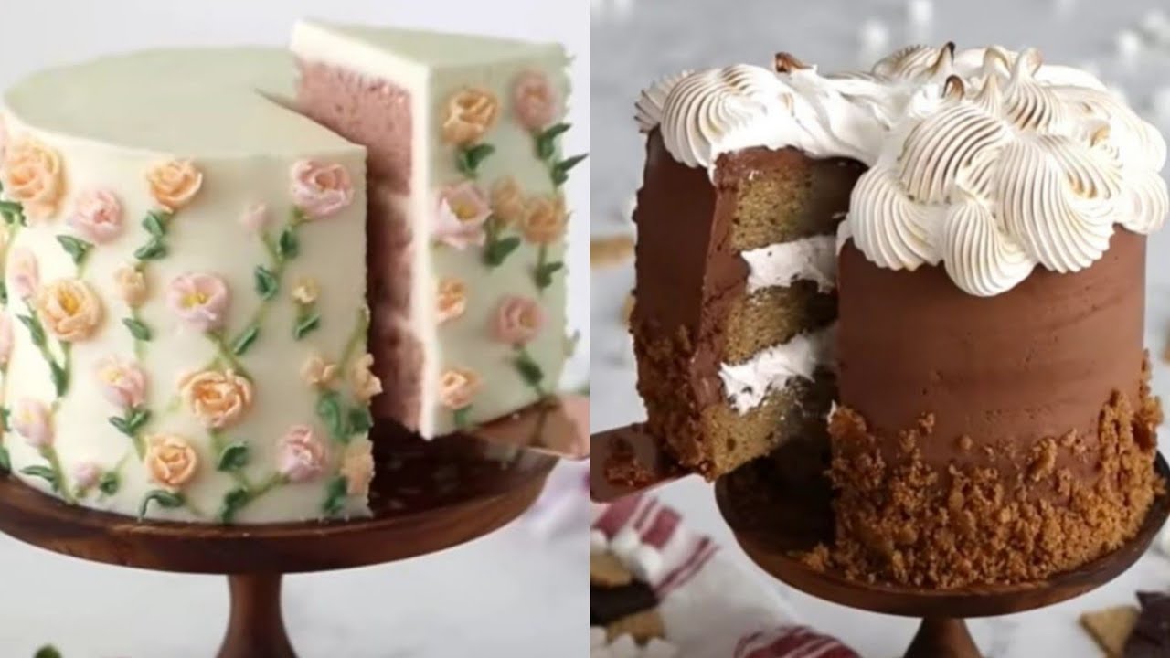 🤩Incroyable décoration de gâteau/Amazing cake decorating/فن تزيين الكيكات 2020 😍