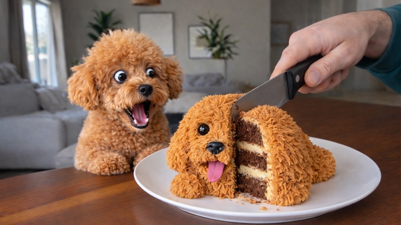 Dog and Cat Reactions to Cutting Cake 😱 Funny Dog and Cat Reactions 2026