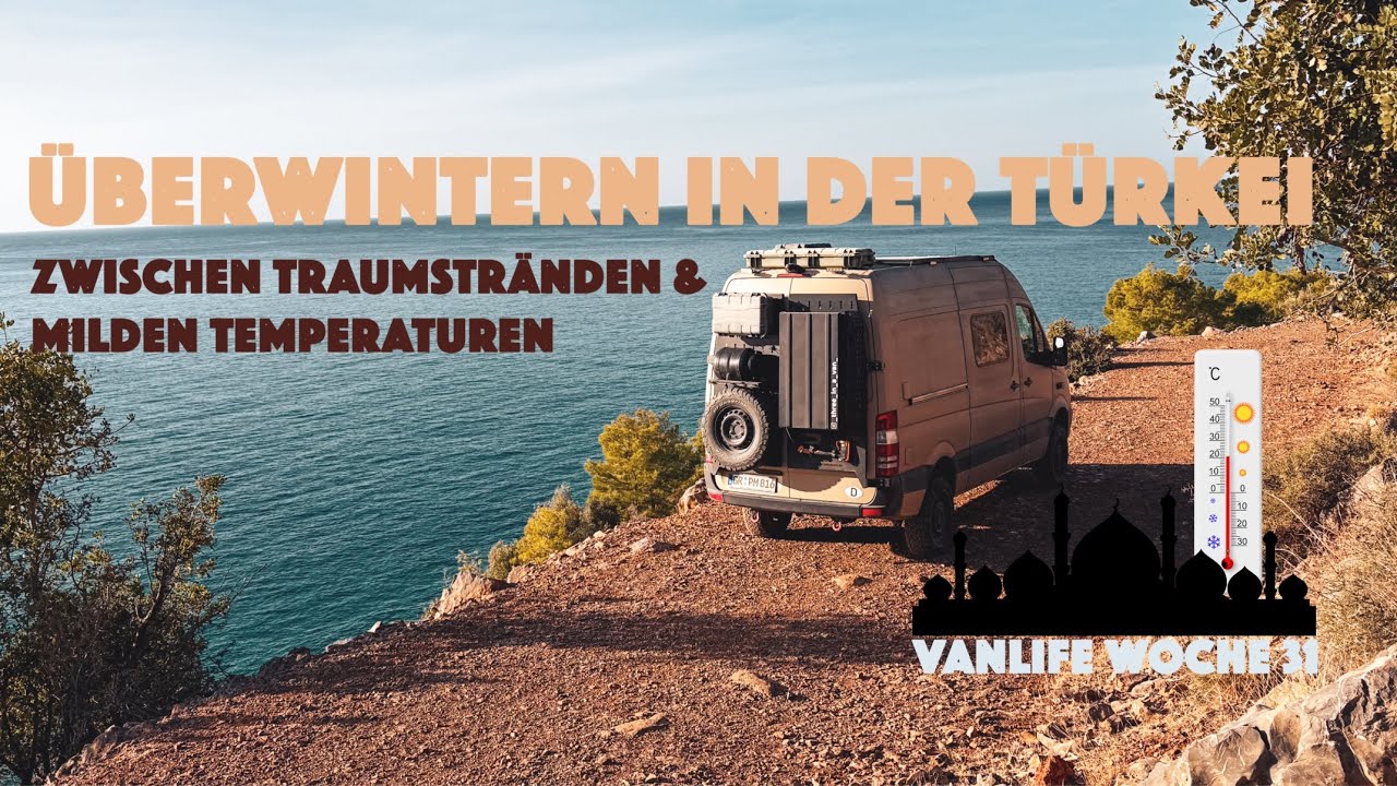 Sommer im November - Vanlife im Offroadcamper an der türkischen Küste 🌴🐚