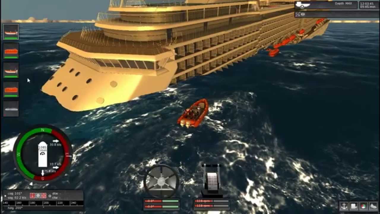Cruise sinking - Ship Simulator Extremes