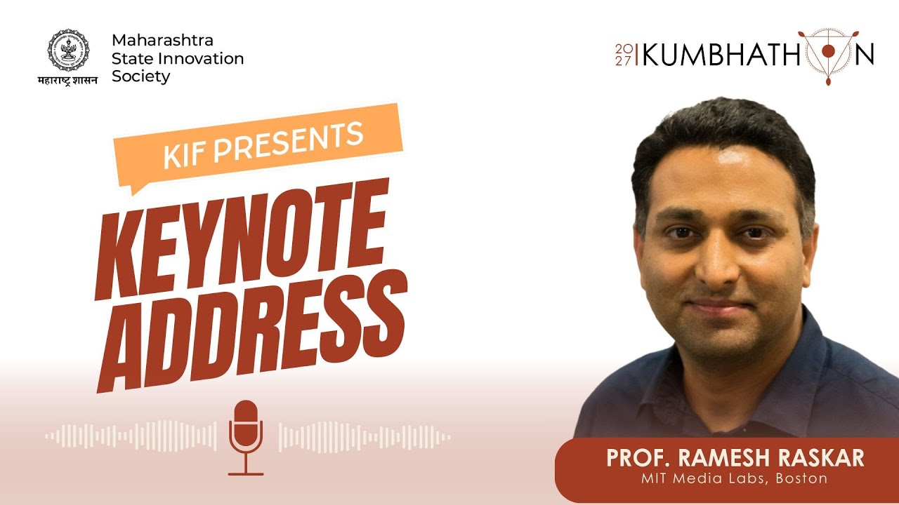 Prof. Ramesh Raskar, MIT Media Labs, Boston | Keynote Speak- Day1