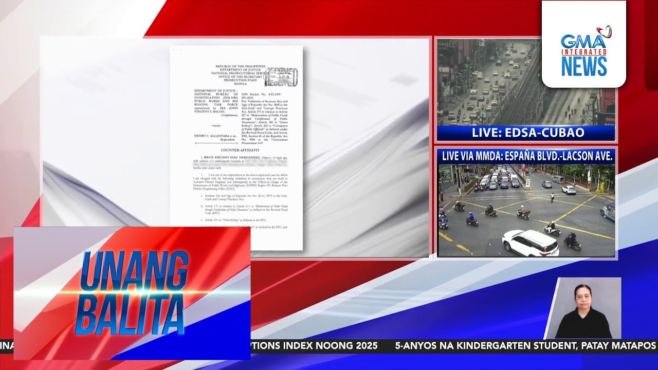 Brice Hernandez at Jaypee Mendoza, hiniling sa DOJ na huwag gamiting ebidensiya... | Unang Balita