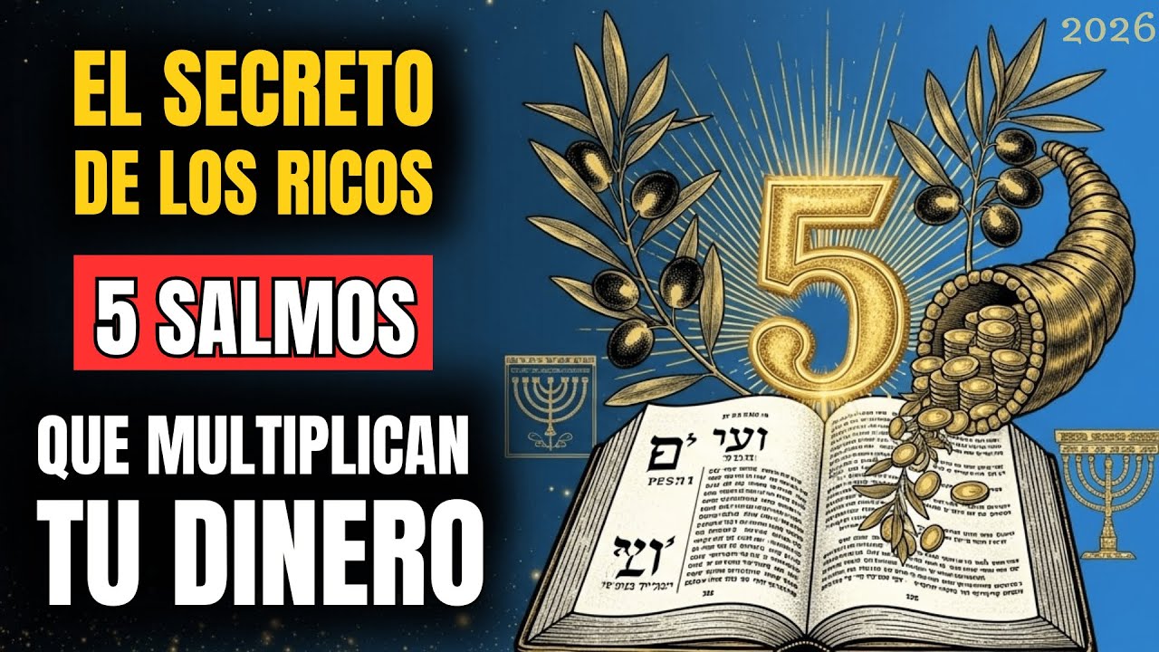 ✨🔥El SECRETO Que Los RICOS Usan En AÑO NUEVO: 5 Salmos Que MULTIPLICAN Tu DINERO✨✨