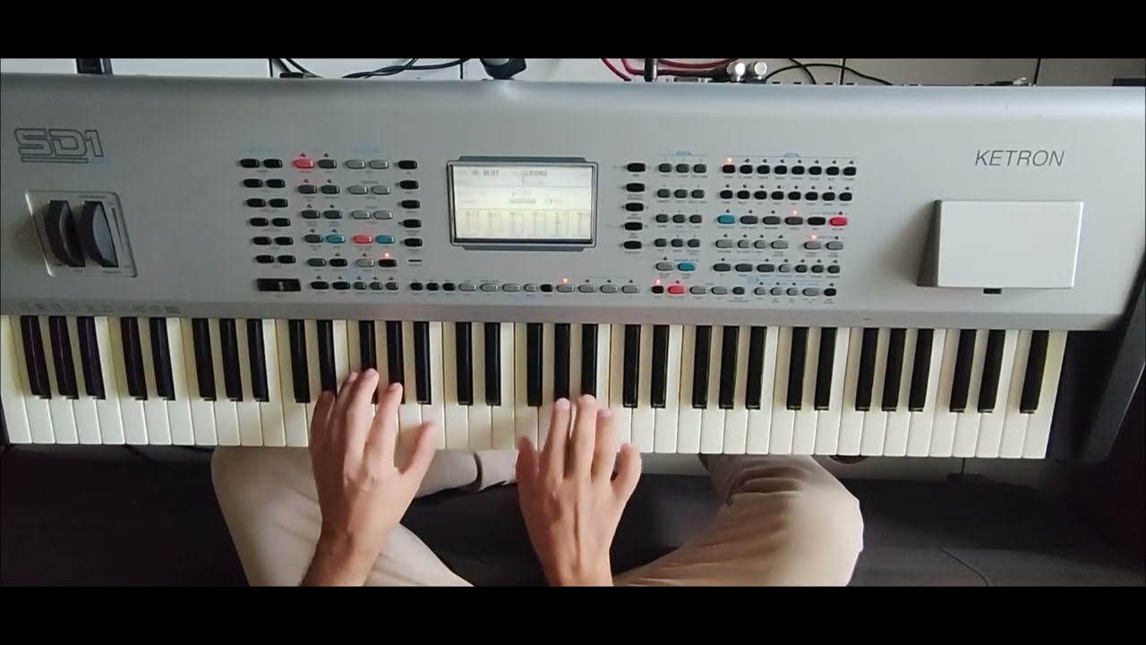 Review do Ketron SD1 PLUS com Samples e Ritmos