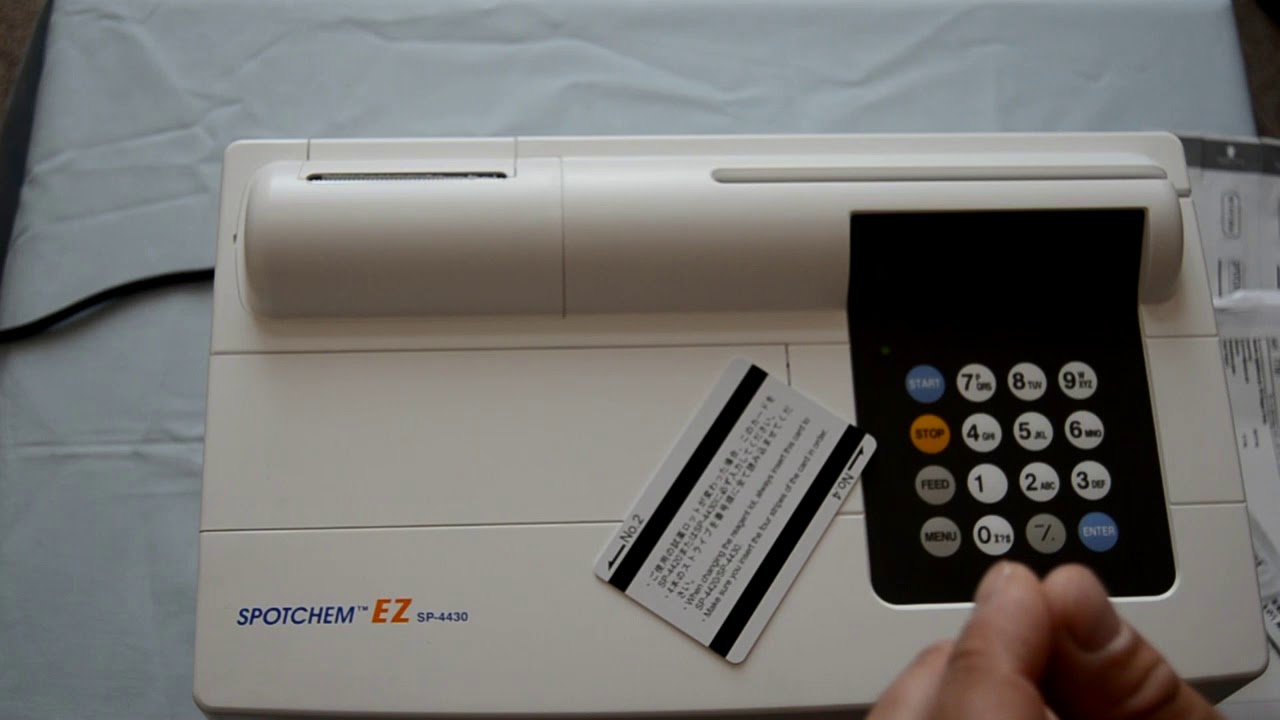 Návod k obsluze přístroje SpotChem SP-4430