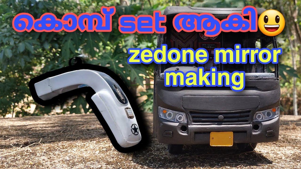 zedone mirror making. #touristbus #zedone #kerala #busmaking #komban #oneness