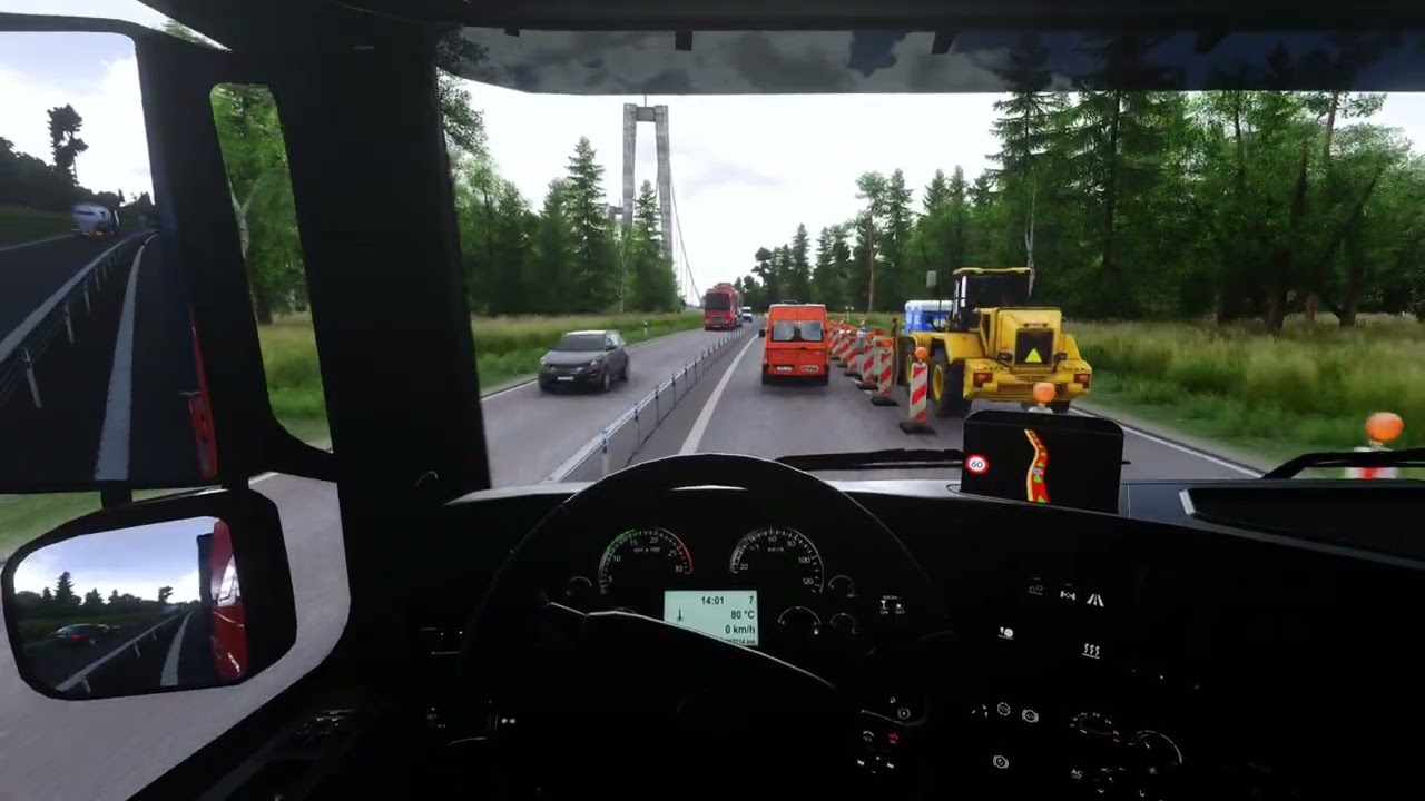ETS2 - 5 min de estrada - Escandinávia - Högakustenbron