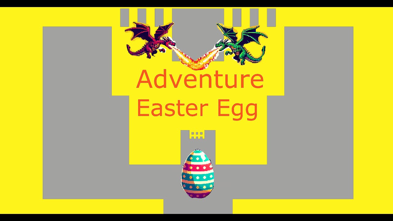 Adventure Easter Egg Walkthrough Atari 2600