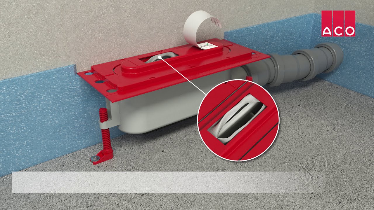 ACO Showerdrain S+ video ugradnje