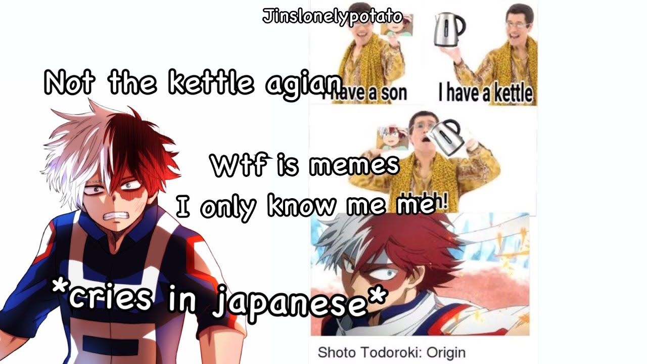 BnHa tExTs- tHe OnE wHo dOeSnT uNdeRsTaNd mEmeS